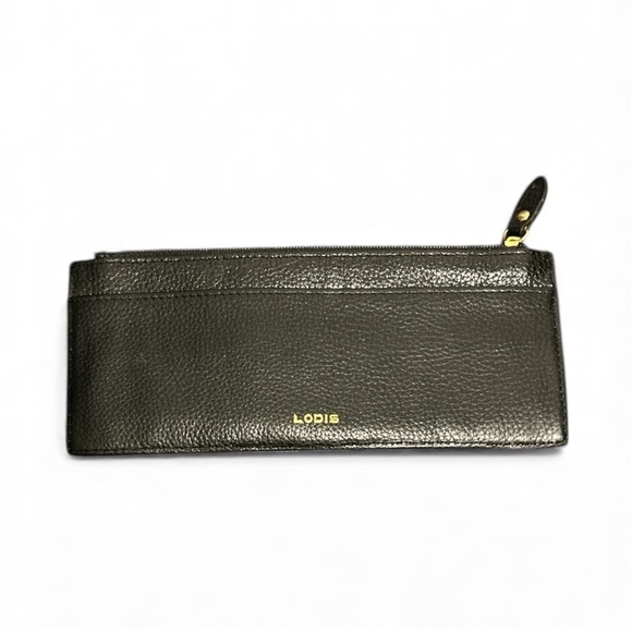 Lodis Accessories - Lodis Black Leather Cash/Card Holder